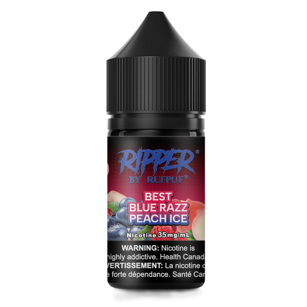 RIPPER BEST BLUE RAZZ PEACH ICE SALT 30ML (35MG-55MG)