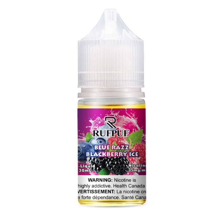 RUFPUF CANADIAN SERIES - BLUE RAZZ BLACKBERRY ICE - 30ML (20MG-35MG-50MG)