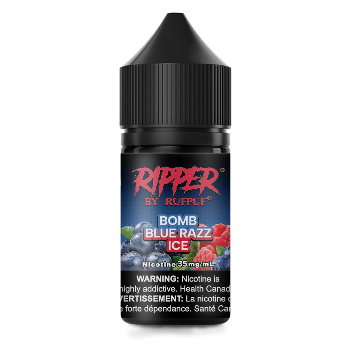 RIPPER BOMB BLUE RAZZ ICE SALT 30ML (35MG-55MG)