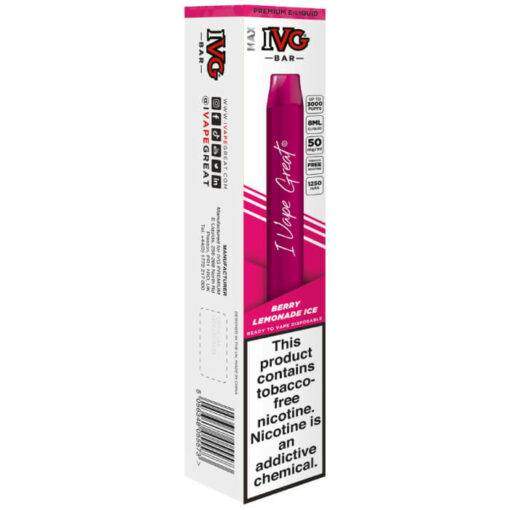 Ivg Berry Lemonade Ice Disposable Vape 3000 Puffs in Pakistan