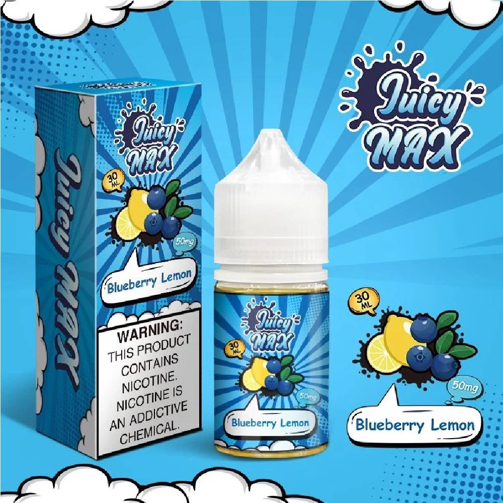 Juicy Max Blueberry Lemon Nic Salt 30ml in Pakistan