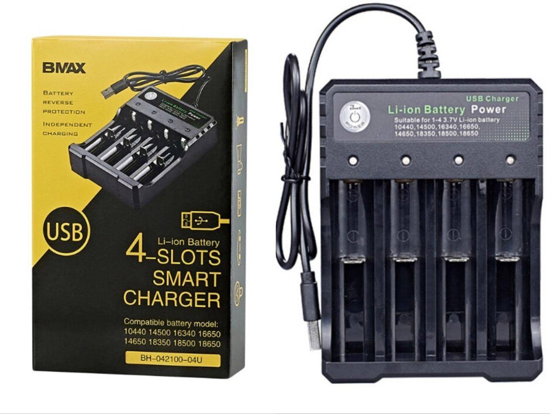 Bmax Quad Battery Charger in Pakistan - best Price | Vaporslobby