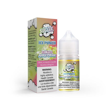 Slugger Chilled Apple Grape Ice 30ml Nic Salt - Ice Punch Series - Best Price in Pakistan | Vaporslobby