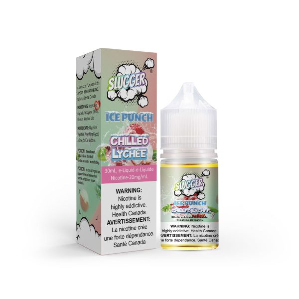 Slugger Chilled Lychee nic salt 30ml - Ice punch series - Best price in Pakistan | Vaporslobby