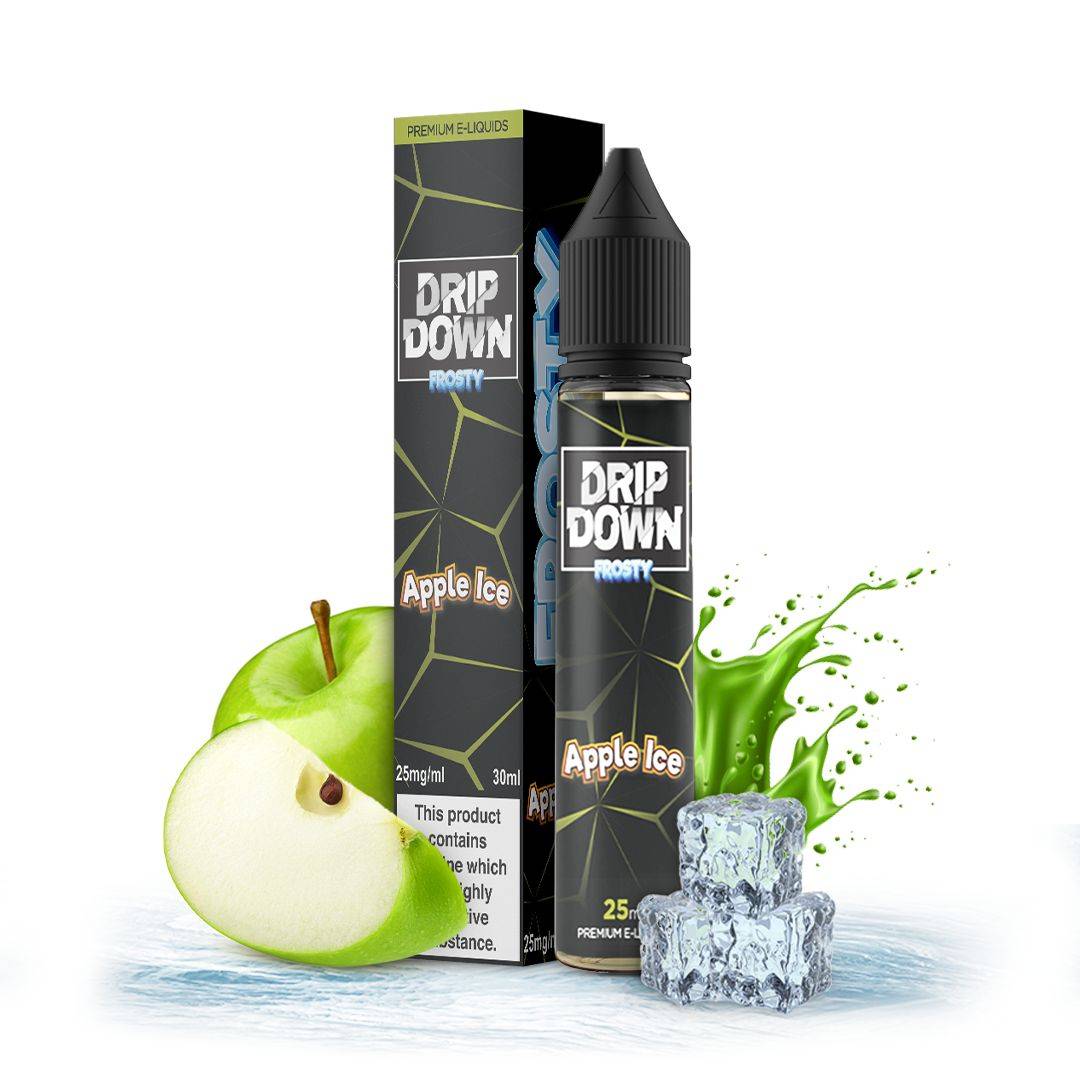 Drip Down Apple Ice Nic Salt 30ml - Best Price in Pakistan | Vaporslobby