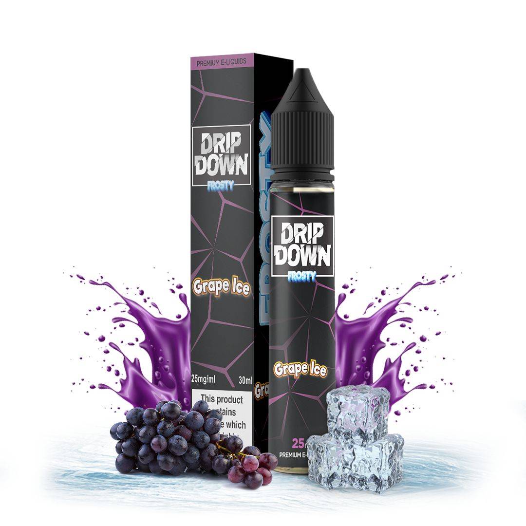 Drip Down Grape Ice Nic Salt 30ml - Best Price in Pakistan | Vaporslobby