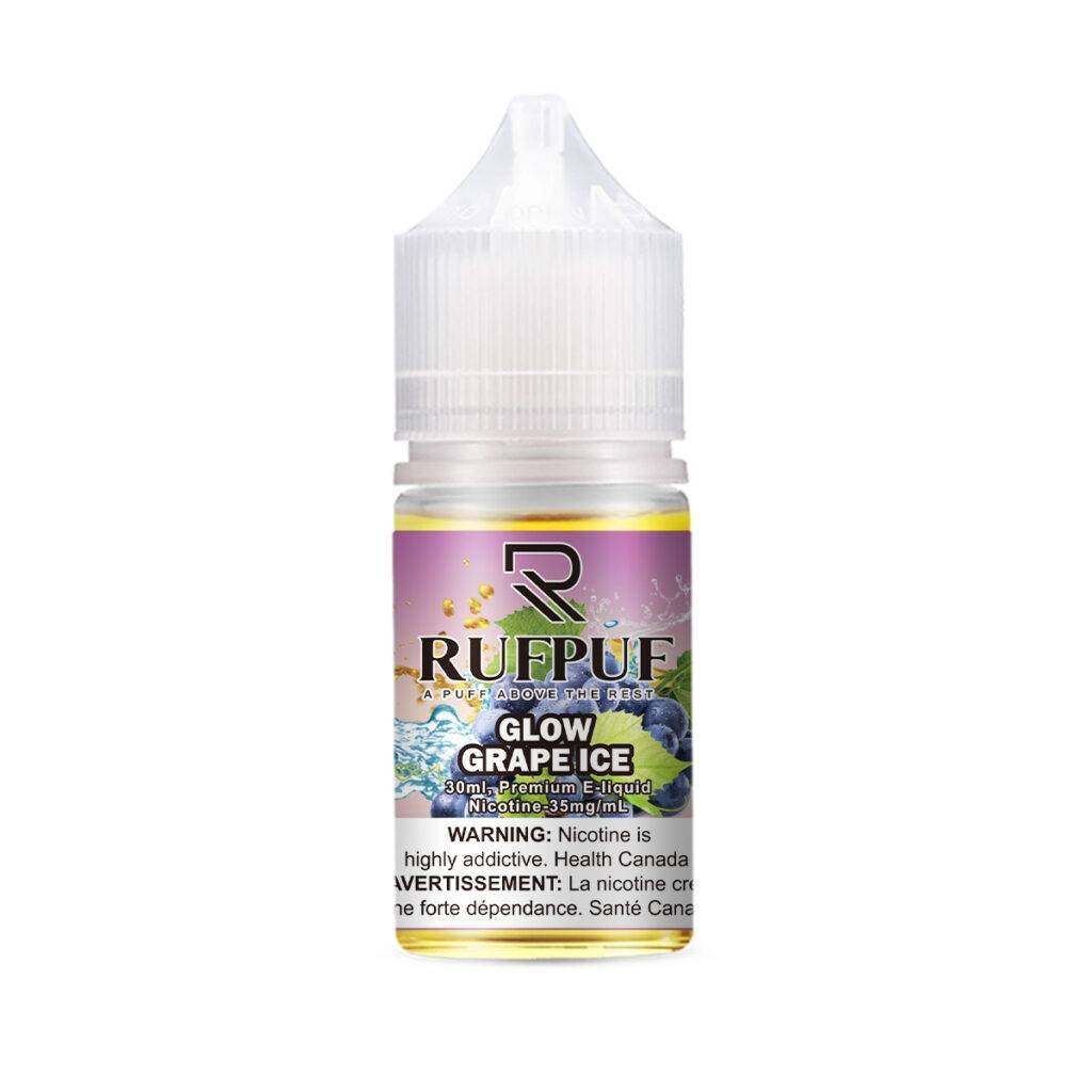 Rufpuf Glow Grape Ice Nic Salt 30ml in Pakistan | Vaporslobby