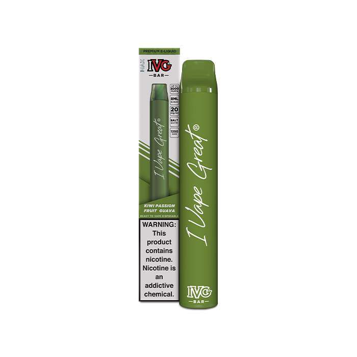 Ivg Kiwi Passion Fruit Guava Disposable Vape 3000 Puffs in Pakistan