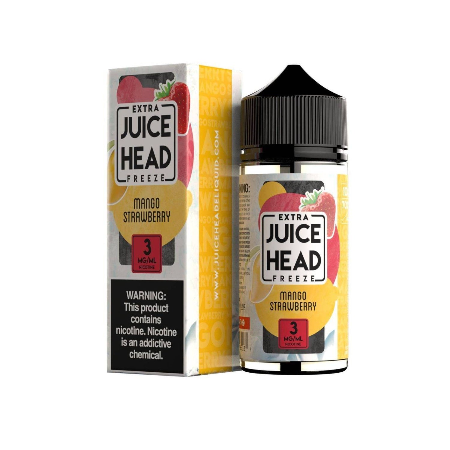 Juice Head Mango Strawberry Extra Freeze 100ml - Vaporslobby