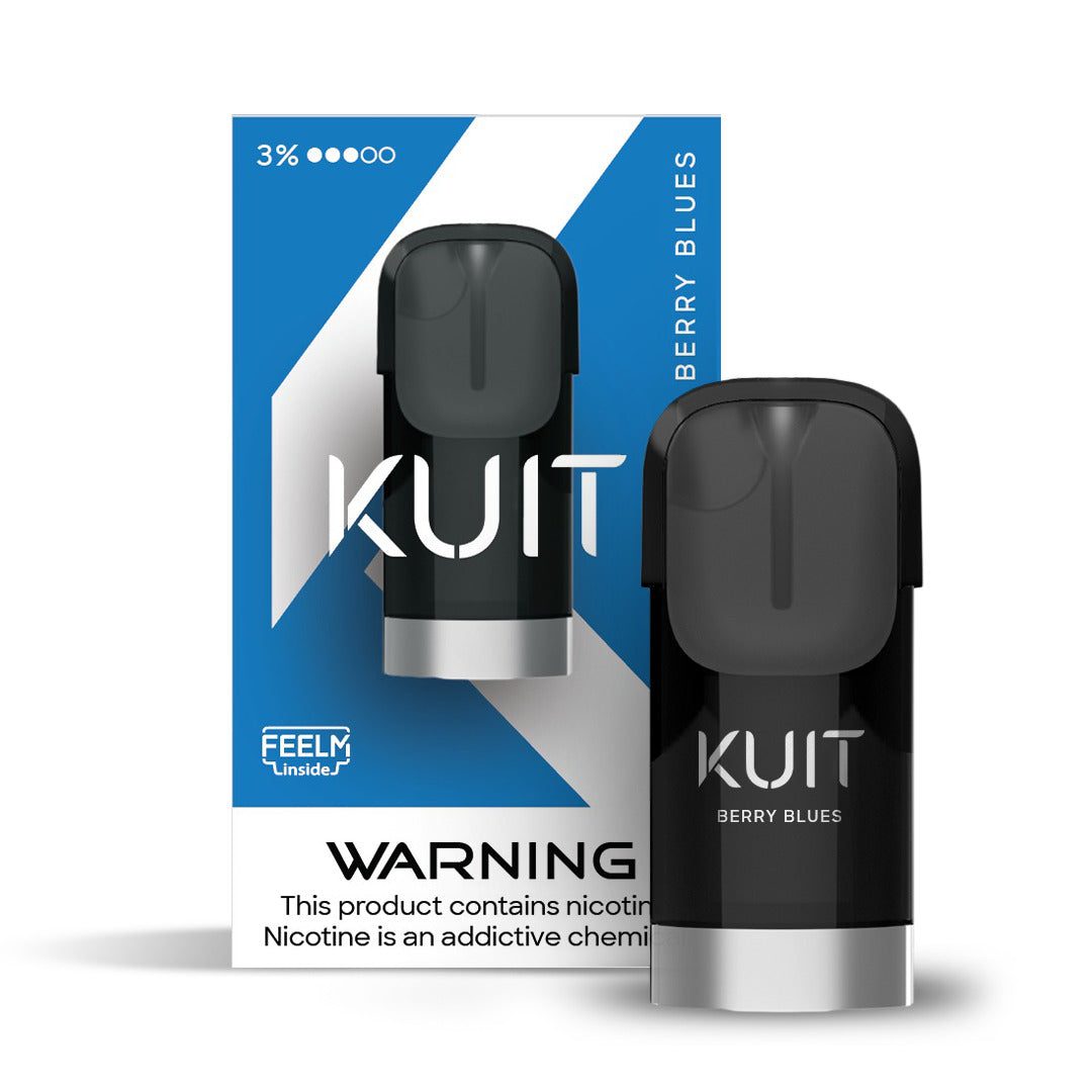 Kuit Pods Berry Blues Cartridge 2ml - Pakistan | Vaporslobby