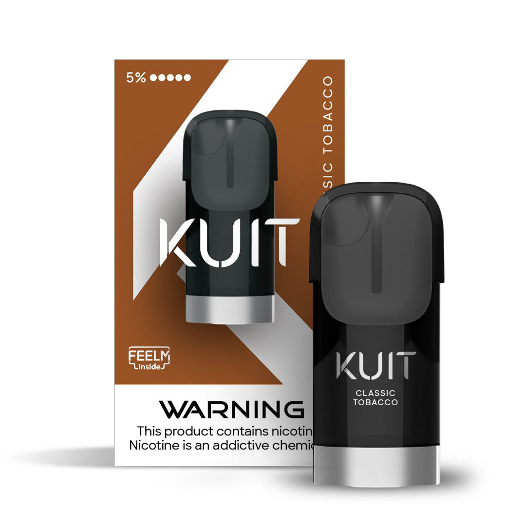 Kuit Pods Classic Tobacco Cartridge 2ml - Vaporslobby