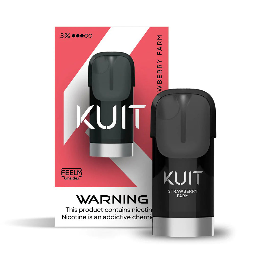 Kuit Pods Strawberry Farm Cartridge 2ml - Pakistan | Vaporslobby