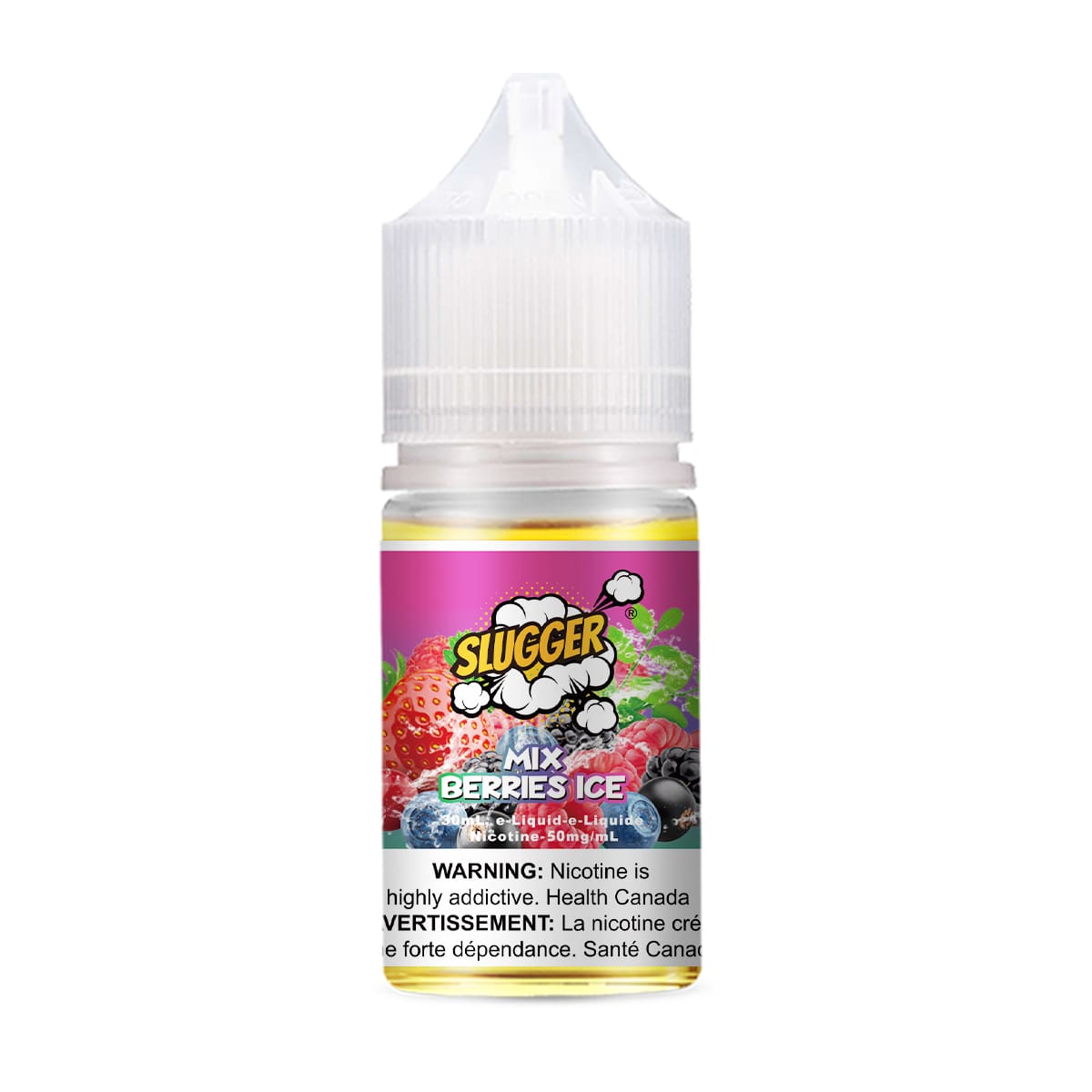 SLUGGER NIC SALT - MIX BERRIES - 30ML (20MG-35MG-50MG)