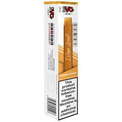 Ivg Mango Lychee Disposable Vape 3000 Puffs in Pakistan