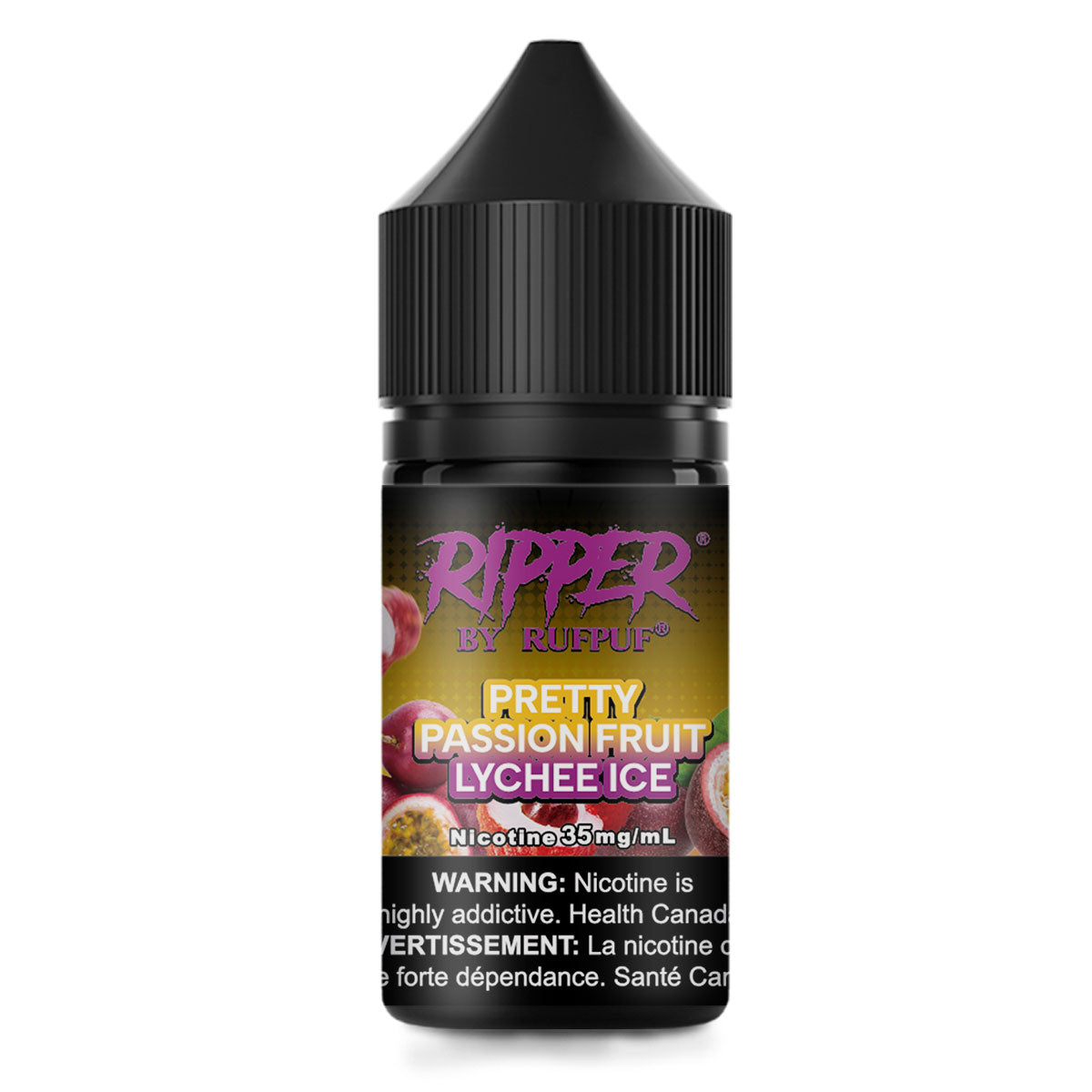 RIPPER PRETTY PASSION FRUIT LYCHEE ICE SALT 30ML (35MG-55MG)