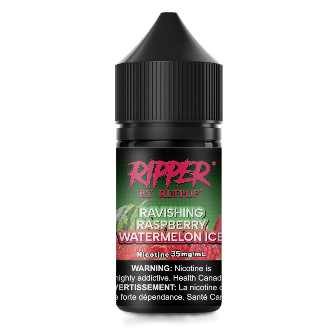 RIPPER RAVISHING RASPBERRY WATERMELON ICE SALT 30ML (35MG-55MG)