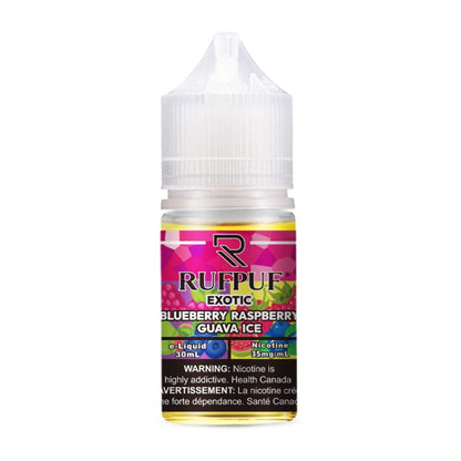 RUFPUF EXOTIC - BLUEBERRY RASPBERRY GUAVA ICE - 30ML (20MG-35MG-50MG)