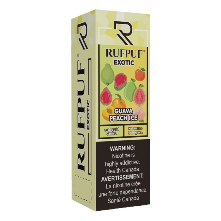 Rufpuf Exotic Guava Peach Ice Nic Salt 30ml in Pakistan