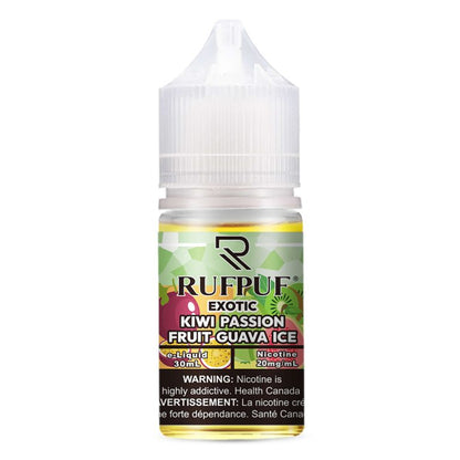 Rufpuf Exotic Kiwi Passion Fruit Guava Ice Nic Salt 30ml in Pakistan | Vaporslobby