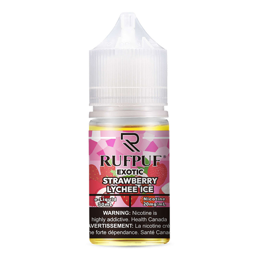 Rufpuf Exotic Strawberry Lychee Ice Nic Salt 30ml - Vaporslobby