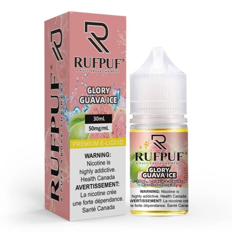 Rufpuf Nic Salt Glory Guava Ice 30ml in Pakistan | Vaporslobby