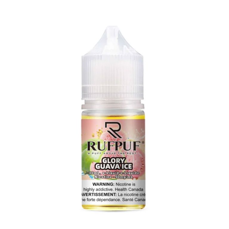 Rufpuf Nic Salt Glory Guava Ice 30ml in Pakistan | Vaporslobby