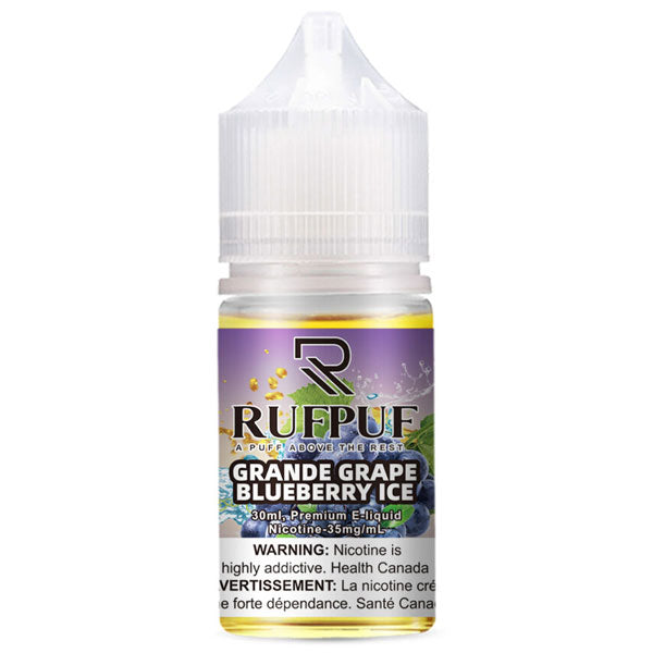 Rufpuf Grande Grape Blueberry Ice Nic Salt 30ml in Pakistan | Vaporslobby