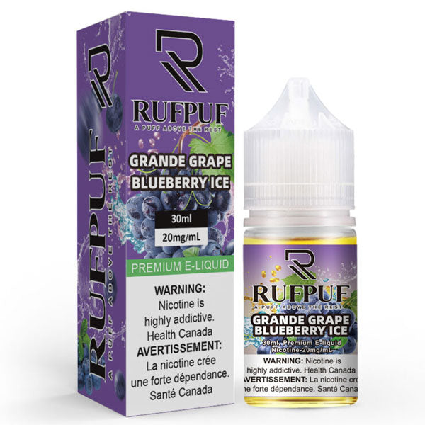 Rufpuf Grande Grape Blueberry Ice Nic Salt 30ml in Pakistan | Vaporslobby