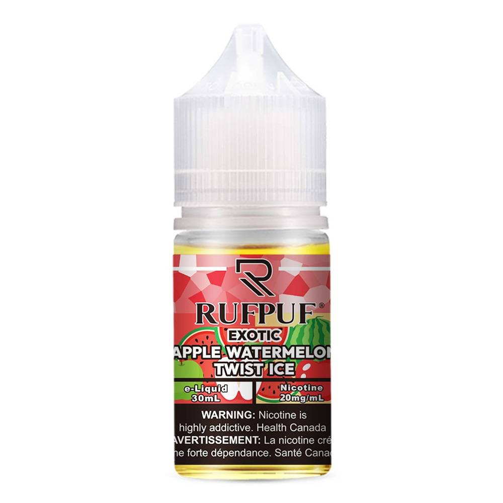 Rufpuf Exotic Apple Watermelon Twist Ice Nic Salt 30ml in Pakistan