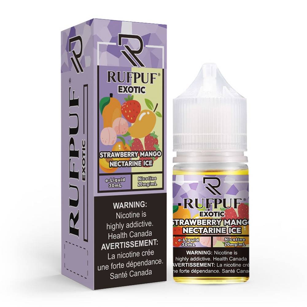 Rufpuf Exotic Strawberry Mango Nectarine Ice Nic Salt 30ml in Pakistan