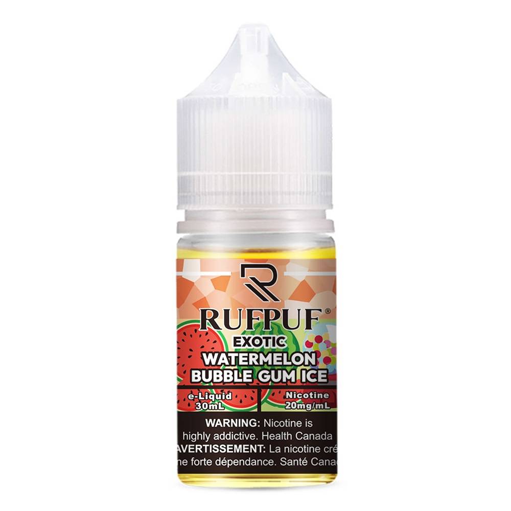 Rufpuf Exotic Watermelon Bubble Gum Ice Nic Salt 30ml in Pakistan