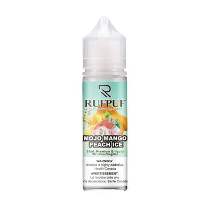 Rufpuf Mojo Mango Peach Ice freebase 60ml E-Liquid in Pakistan