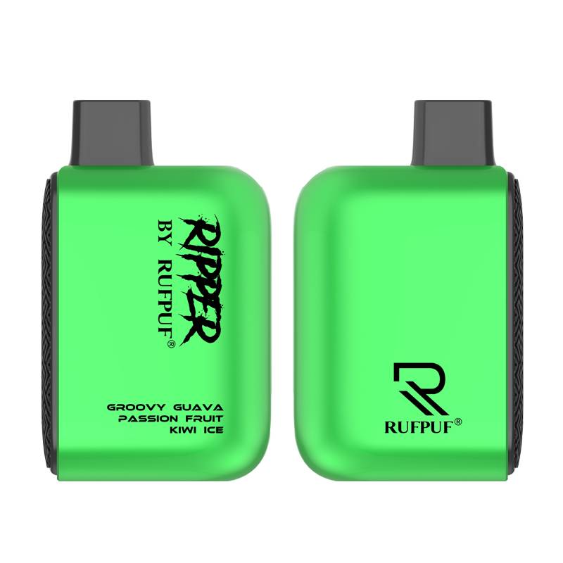 Rufpuf Ripper Groovy Guava Passion Fruit Kiwi Ice Disposable Vape in Pakistan