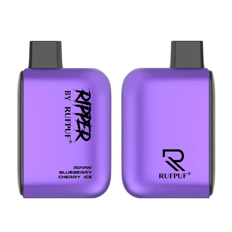 Rufpuf Ripper Rippin Blueberry Cherry Ice Disposable Vape in Pakistan