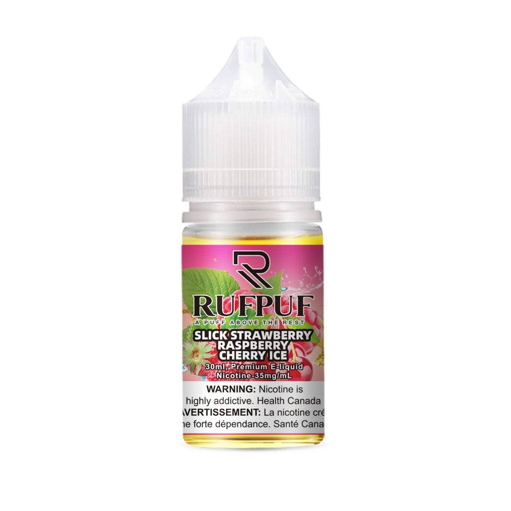 Rufpuf Slick Strawberry Raspberry Cherry Ice Nic Salt 30ml in Pakistan