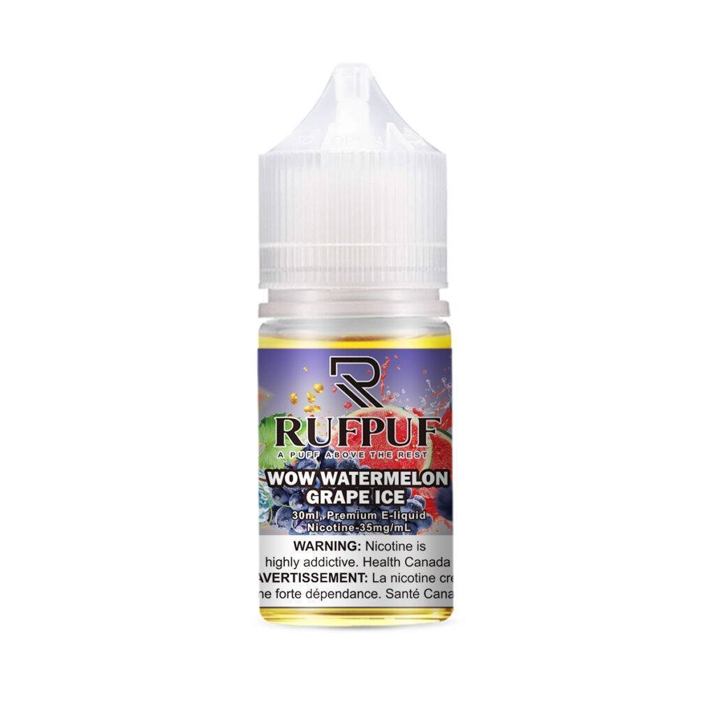 Rufpuf Wow Watermelon Grape Ice Nic Salt 30ml in Pakistan | Vaporslobby