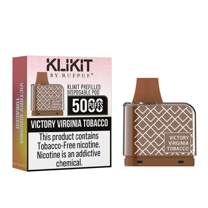 Rufpuf Klikit Disposable Victory Virginia Tobacco Ice in Pakistan - Best Price - Prefilled | Vaporslobby