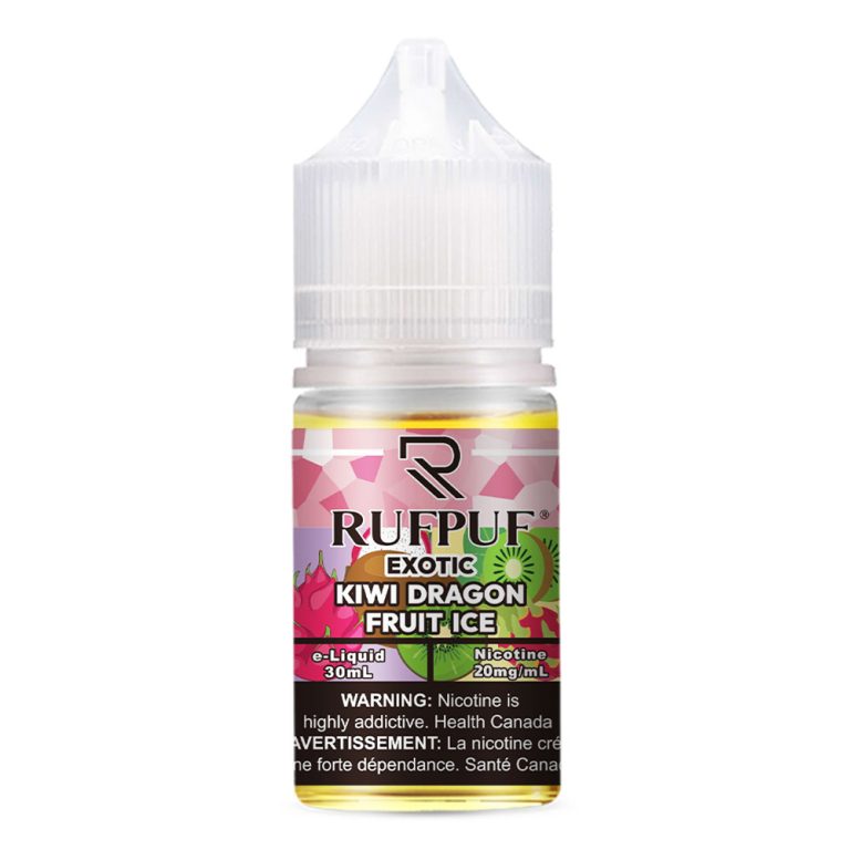 Rufpuf Exotic Kiwi Dragon Fruit Ice Nic Salt 30ml in Pakistan