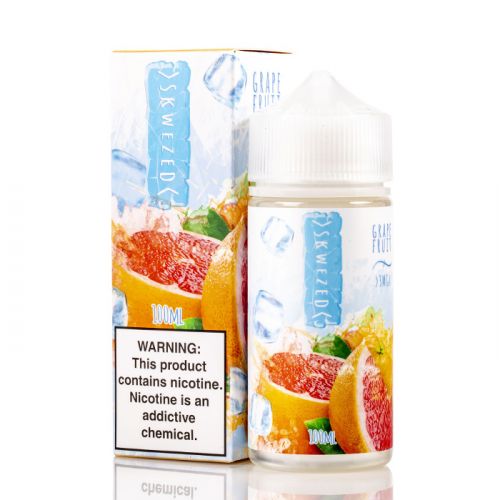 Skwezed Grapefruit Ice Freebase E-Liquid 100ml - Vaporslobby | Pakistan