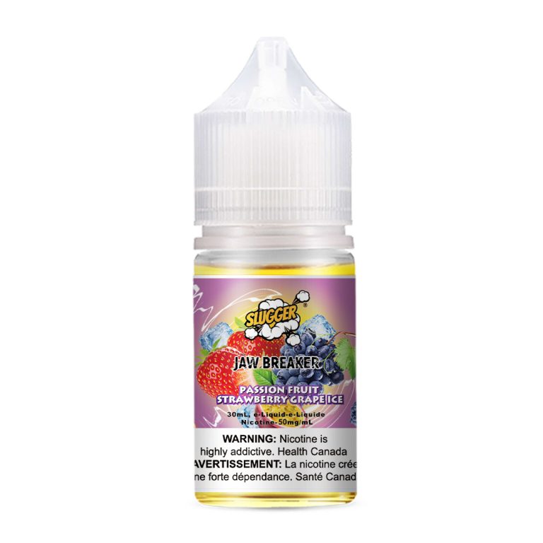 SLUGGER JAW BREAKER - PASSION FRUIT STRAWBERRY GRAPE ICE - 30ML (20MG-35MG-50MG)