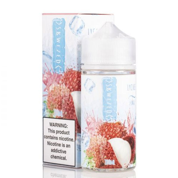 Skwezed Lychee Iced 100ml E-Liquid Freebase - Vaporslobby