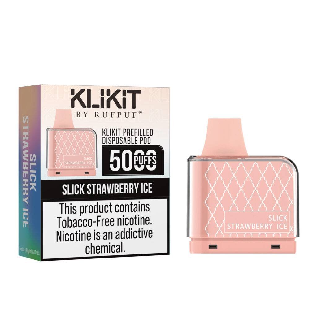 Rufpuf Klikit Disposable Slick Strawberry Ice in Pakistan - Best Price - Prefilled | Vaporslobby