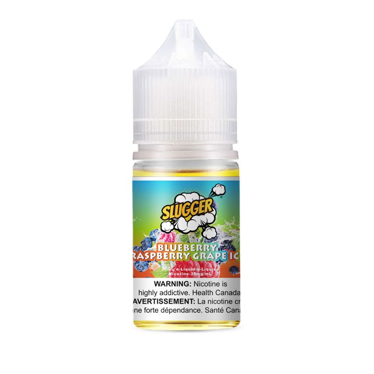 Slugger Blueberry Raspberry Grape Ice 30ml Nic Salt in Best Price - Pakistan | Vaporslobby