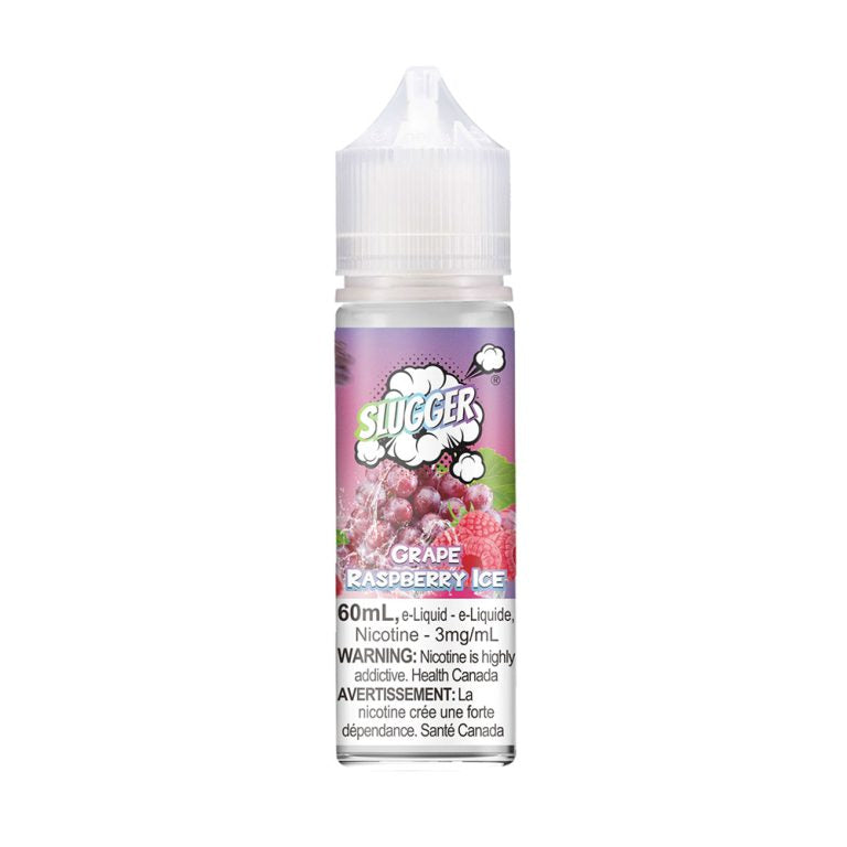 Slugger Grape Raspberry Ice 60ml Freebase E-Liquid 3mg,6mg - Best Price in Pakistan | Vaporslobby