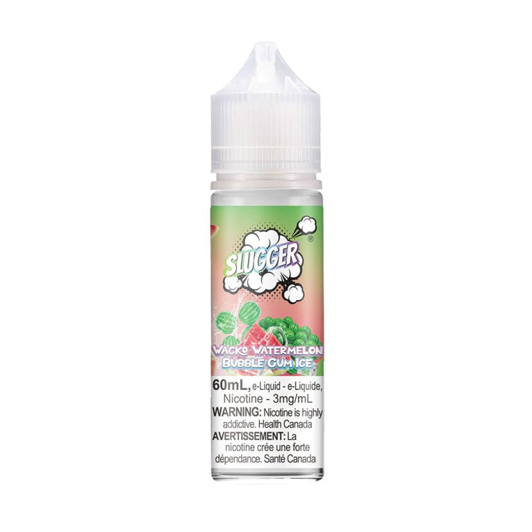 Slugger Wacko Watermelon Bubblegum Ice 60ml Freebase E-Liquid -best price in Pakistan | Vaporslobby