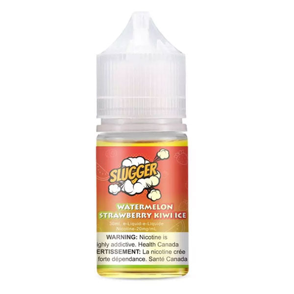 Slugger Watermelon Strawberry Kiwi Ice Nic Salt 30ml in Pakistan - Best Price | Vaporslobby