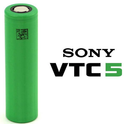 SONY VTC5 18650 2600mAh 30A BATTERY - Vaporslobby