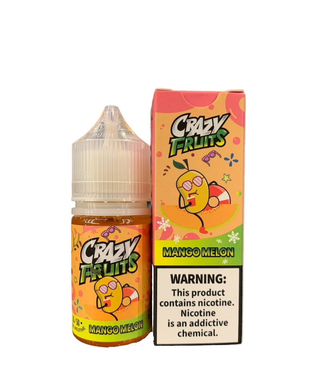 TOKYO NIC SALT CRAZY FRUIT SERIES - MANGO MELON ICE - 30ML (35MG-50MG)