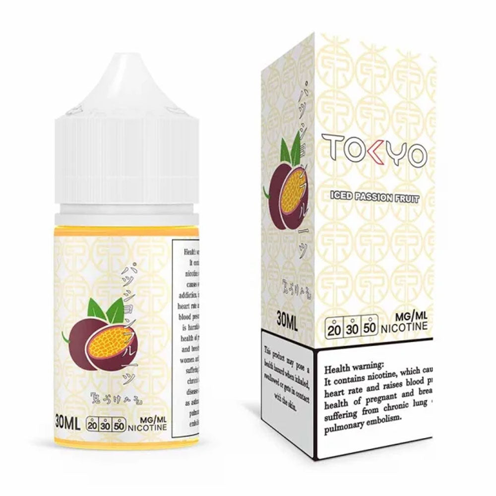 Tokyo Iced Passion Fruit Salt 30ml in Pakistan | Vaporslobby