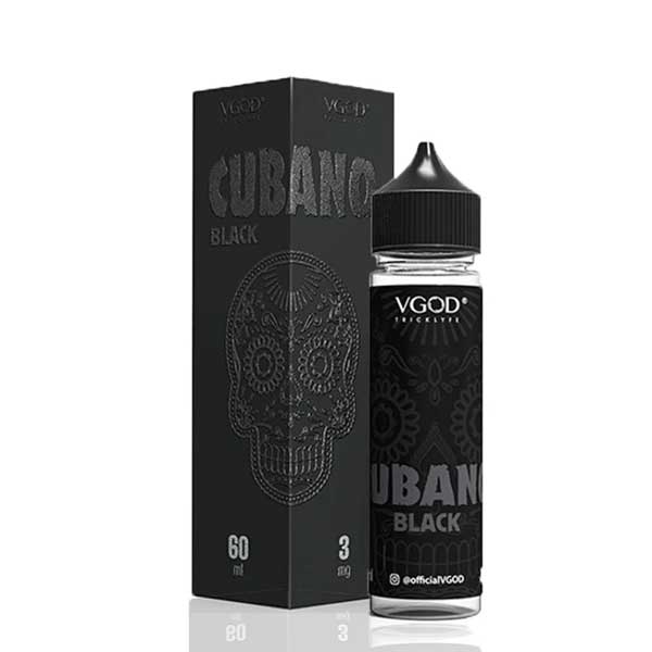 Vgod Cubano Black 60ml E-Liquid - Vaporslobby | Pakistan